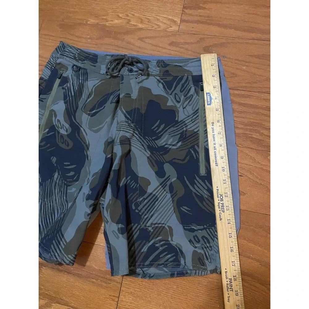 Roark Board Shorts Mens 30 Lot Of 2 Unlined Swim Trunks Camo Gray